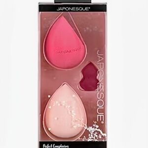 Japonesque Pink Makeup Sponge Duo - Hot Pink & Light Pink
